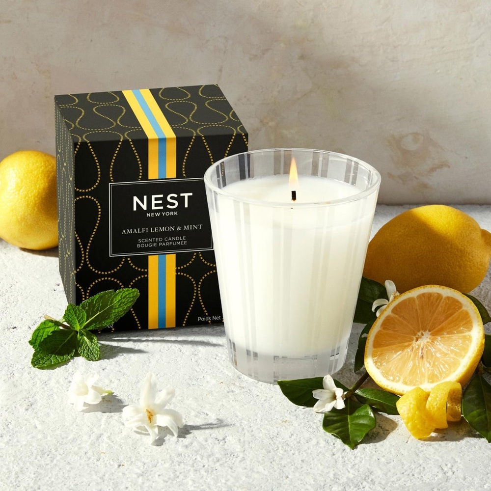 Nest Amalfi Lemon & Mint Scented Luxury Candle NEW